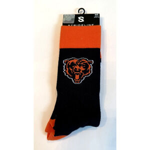 Strideline Chicago Bears Unisex NFL Socks M/L Sizes M: 8-12 W: 9.5-13.5 NWT2